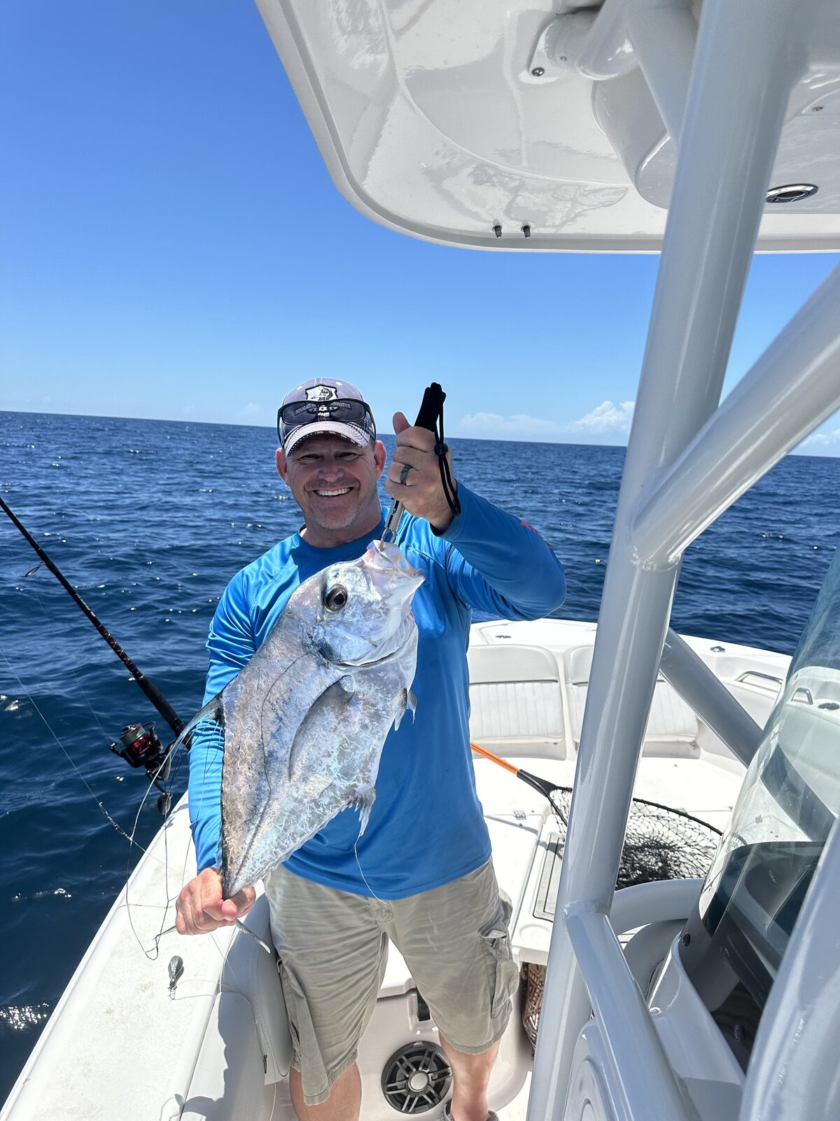 Dave enjoying a day on the water